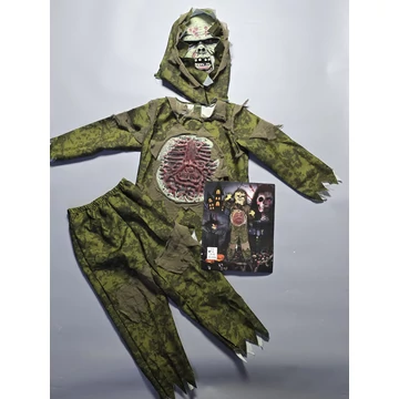 Zombi gyerek jelmez maszk + ruha – Halloween farsangi jelmez (S/M/L)