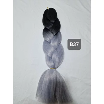 Kanekalon haj 2 színü B 37 Fekete -Ezüst Kanekalon haj 2 színü B 37 Fekete -Ezüst