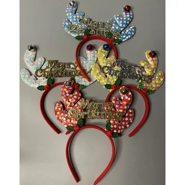 Merry Christmas Rénszarvas fejpánt