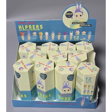 Sonny Angel Hlprers dekoratív mini figurák – Gyűjthető meglepetésfigurák