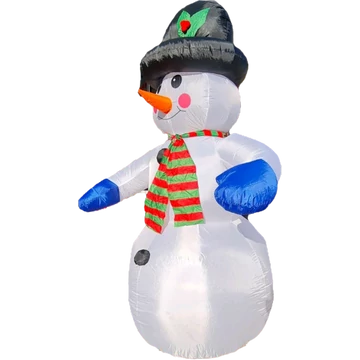 Felfújható Mikulás LED világítással – 120 cm / 150 cm / 180 cm