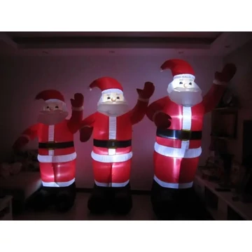 Felfújható Mikulás LED világítással –  / 150 cm / 180 cm/240 cm