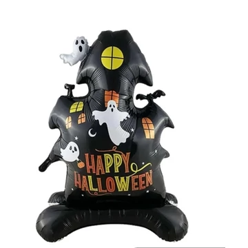 Halloween Szellemes Ház – Fólia Lufi 100 cm