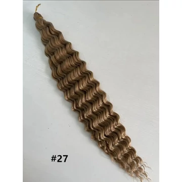 Deep twist  extra hosszú  70 cm 27 sötét  szőke 