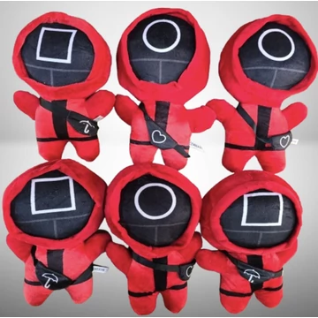 Squid game  plüss  18 cm-es 