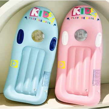 Gyerek Felfújható Úszódeszka „KIDZ – Play the World” – Rózsaszín és Világoskék