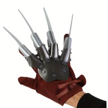 Rémálom Jelmez Kesztyű – Fémhatású Karmokkal Ellátott Horror Kiegészítő Rémálom Jelmez Kesztyű – Fémhatású Karmokkal Ellátott Horror Kiegészítő