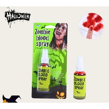 Halloween Zombie Blood Spray – Művér Spray Jelmezhez és Arcfestéshez Halloween Zombie Blood Spray – Művér Spray Jelmezhez és Arcfestéshez