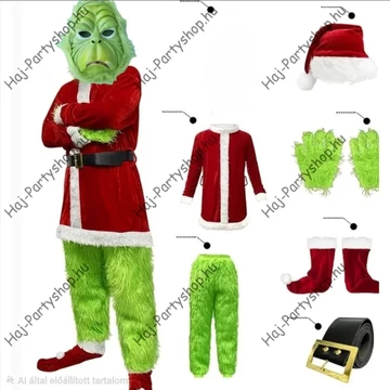 Grinch felnőtt jelmez 