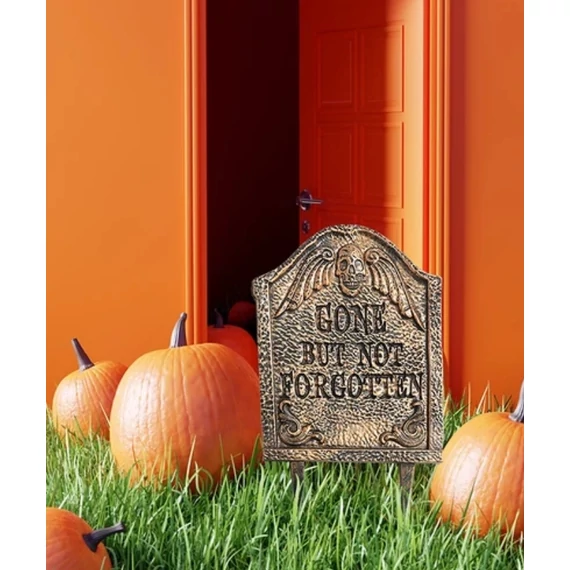 Halloween dekoráció  sírkő  leszúrható