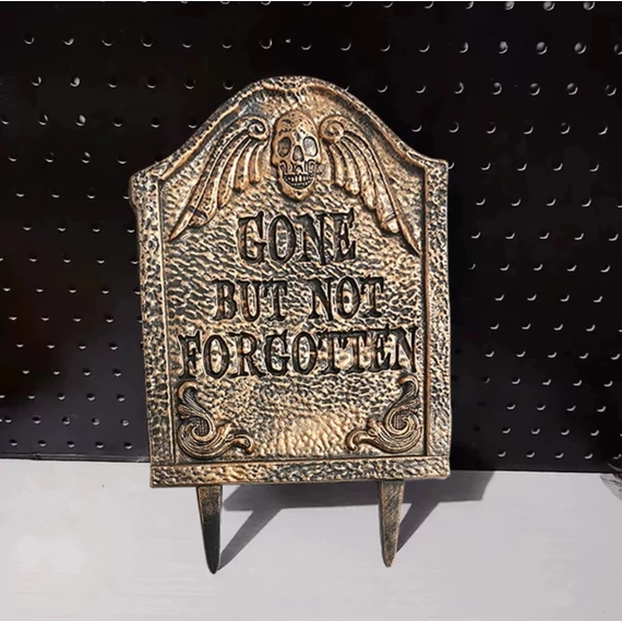 Halloween dekoráció  sírkő  leszúrható