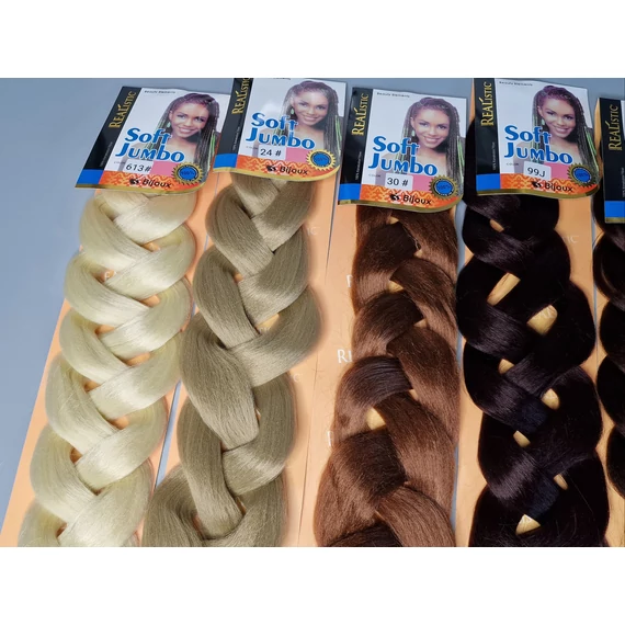 Soft jumbo  x- pression  vasalható kanekalon 613,24,30,99j,4,1