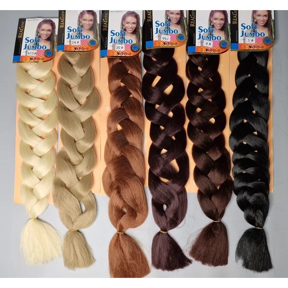 Soft jumbo  x- pression  vasalható kanekalon 613,24,30,99j,4,1