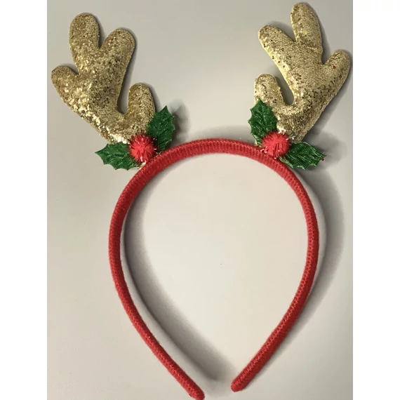 Rénszarvas csillogó fejpánt