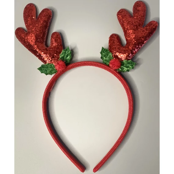 Rénszarvas csillogó fejpánt