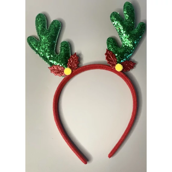 Rénszarvas csillogó fejpánt