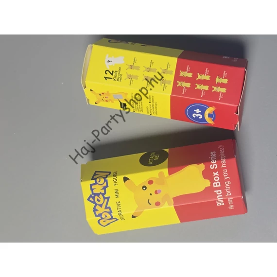 Pokémon Pikachu mini figurák  sonny angel– Gyűjthető dekoratív meglepetésfigurák