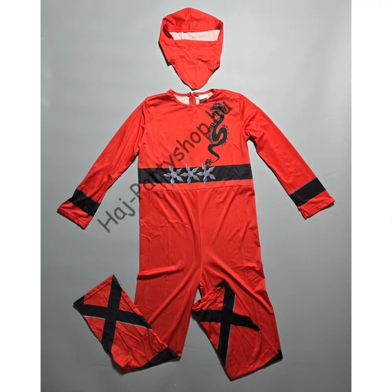 Gyerek Ninja jelmez – Ninjago ihlette – 4 színben – S/M/L