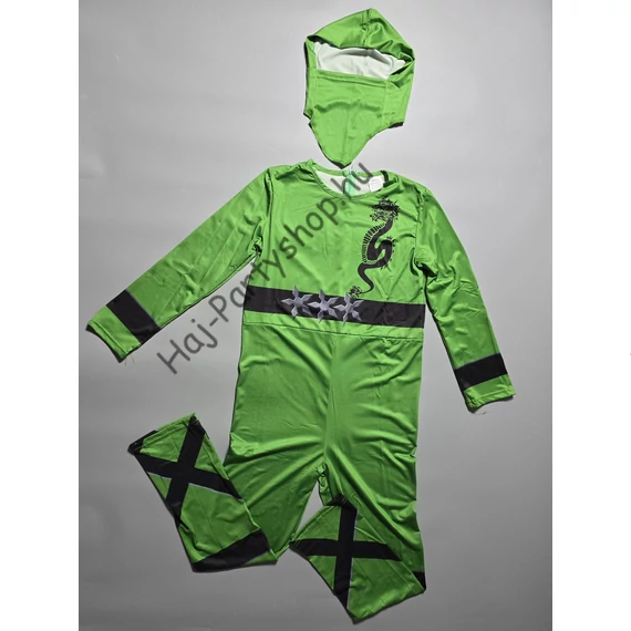 Gyerek Ninja jelmez – Ninjago ihlette – 4 színben – S/M/L