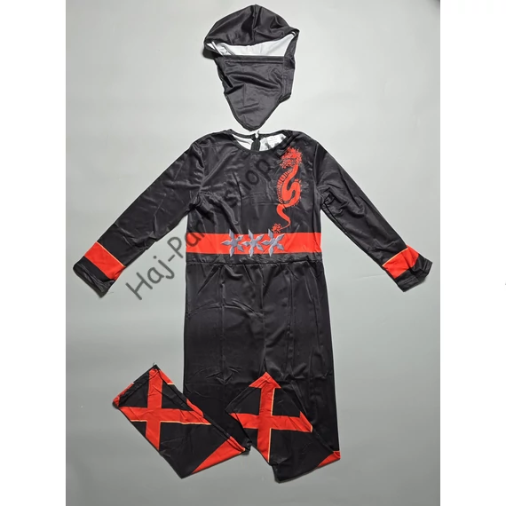 Gyerek Ninja jelmez – Ninjago ihlette – 4 színben – S/M/L