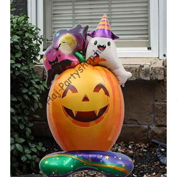Halloween Szellem és Tök – Fólia Lufi 85 cm