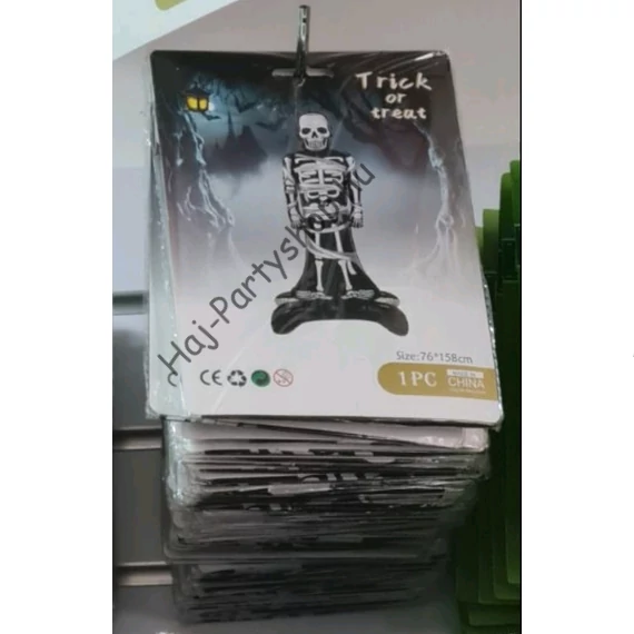 Felfújható Halloween csontváz figura 158 cm fólialufi