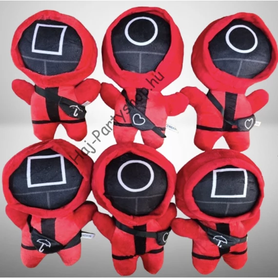 Squid game  plüss  18 cm-es 