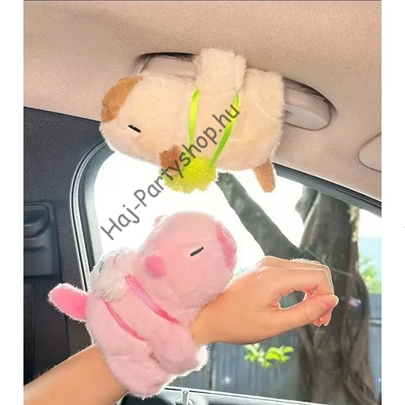 Capybara plüss csuklópánt – 3 színben