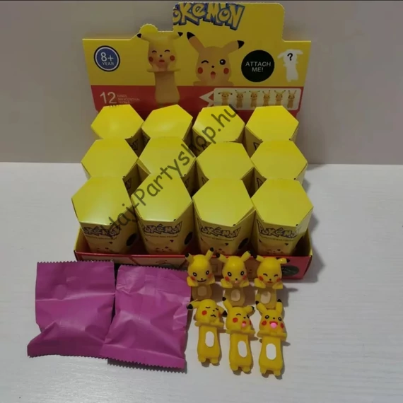 Pokémon Pikachu mini figurák  sonny angel– Gyűjthető dekoratív meglepetésfigurák