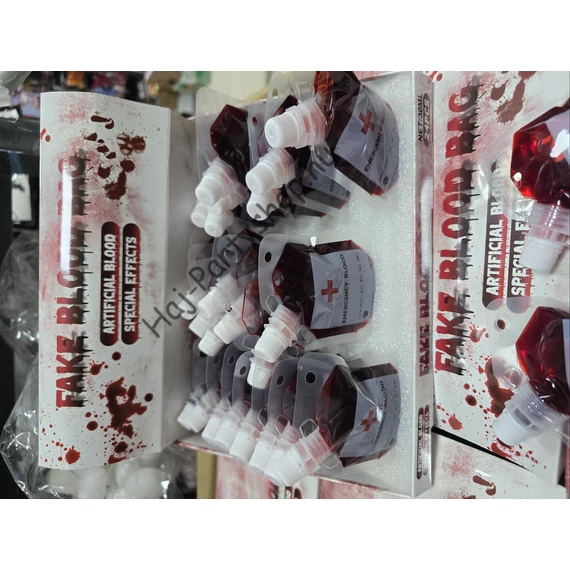 Művér Tasak ("Fake Blood Bag") – Speciális Effekt Művér Jelmez Kiegészítő