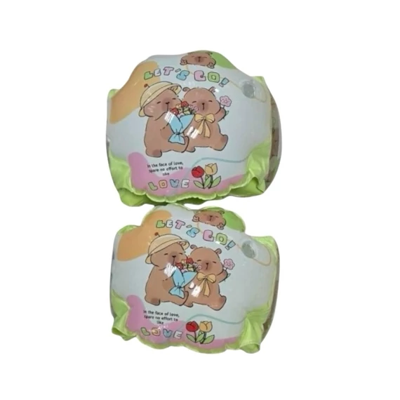 Capybara mintás felfújható karúszó gyerekeknek
