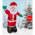 Kép 2/4 - Felfújható Mikulás LED világítással –  / 150 cm / 180 cm/240 cm