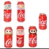 Kép 1/3 - Labubu Coca-Cola kupakos meglepetés kulcstartó figura – 1 db-os szett
